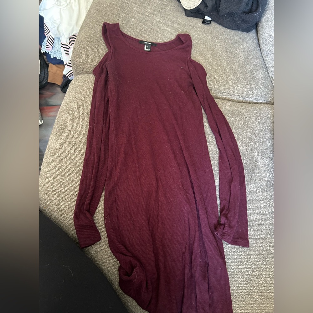 Long sleeve skin tight dress